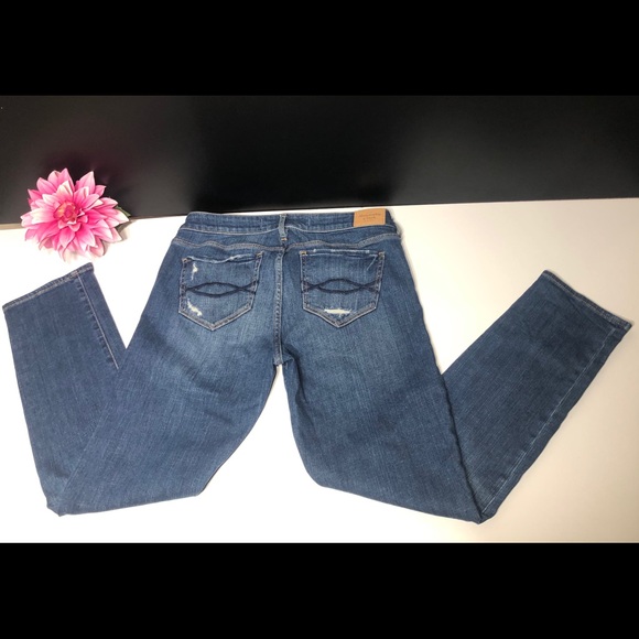 Abercrombie & Fitch distressed straight leg jeans - Picture 8 of 13